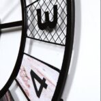 reloj de pared industrial gigante