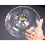 candelabro de vidrio vintage