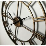 reloj metal industrial
