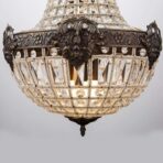 arana de cristal vintage