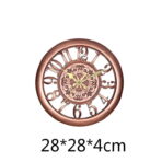 reloj de pared estilo vintage