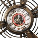 reloj de pared avion de helice