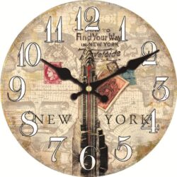 reloj nueva york vintage