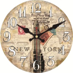 reloj nueva york vintage