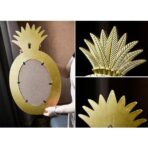 espejo pina oro
