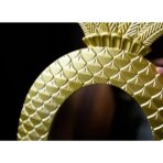 espejo pina oro
