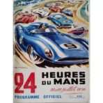 affiche 24 heures du mans vintage