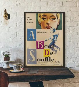 affiche à bout de souffle