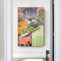 affiche adidas vintage