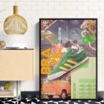 affiche adidas vintage