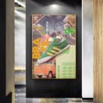 affiche adidas vintage
