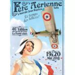 cartel aereo vintage