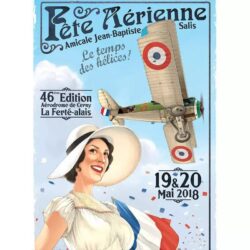 cartel aereo vintage