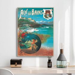 affiche aix les bains
