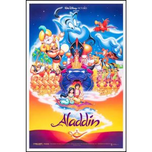 affiche aladdin disney