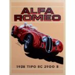 affiche alfa romeo vintage