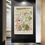 affiche algue vintage