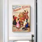 affiche alimentaire vintage