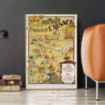 cartel vintage alsacia 1