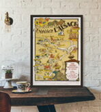 cartel vintage alsacia 1