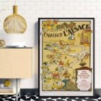 cartel vintage alsacia 1