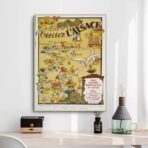 cartel vintage alsacia 1