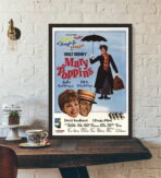 affiche americaine vintage mary poppins