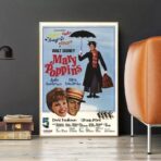 affiche americaine vintage mary poppins