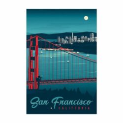 cartel antiguo san francisco