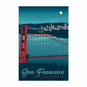 cartel antiguo san francisco