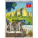 affiche angers vintage
