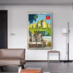 affiche angers vintage