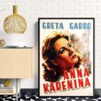 affiche anna karerina vintage