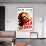 affiche anna karerina vintage