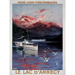 cartel annecy vintage