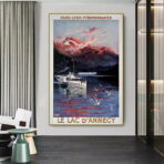 cartel annecy vintage