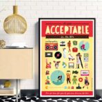 affiche annee 80 vintage