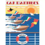affiche antibes vintage