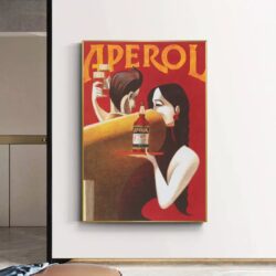 affiche aperol spritz vintage