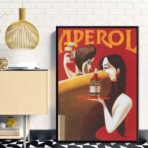 affiche aperol spritz vintage