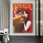 affiche aperol spritz vintage