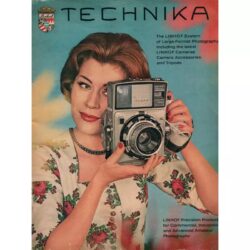 cartel de camara vintage