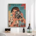 cartel de camara vintage