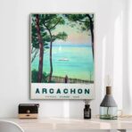 cartel arcachon vintage