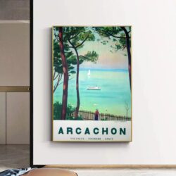 cartel arcachon vintage