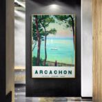 cartel arcachon vintage