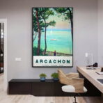 cartel arcachon vintage