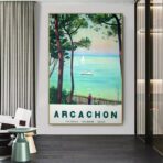 cartel arcachon vintage