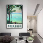 cartel arcachon vintage