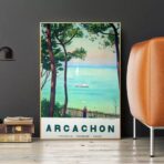 cartel arcachon vintage